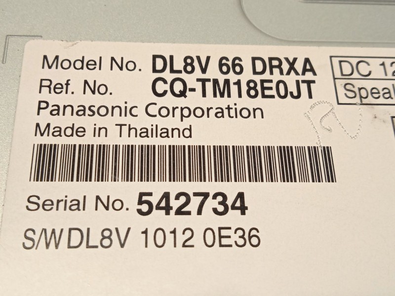 Recambio de modulo electronico para mazda cx-3 (dk) 2.0 skyactiv-g referencia OEM IAM DL8V66DRXA  CQTM18E0JT