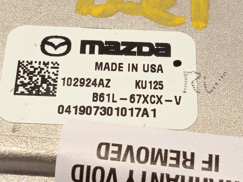 Recambio de modulo electronico para mazda cx-3 (dk) 2.0 skyactiv-g referencia OEM IAM B61L67XCXV  