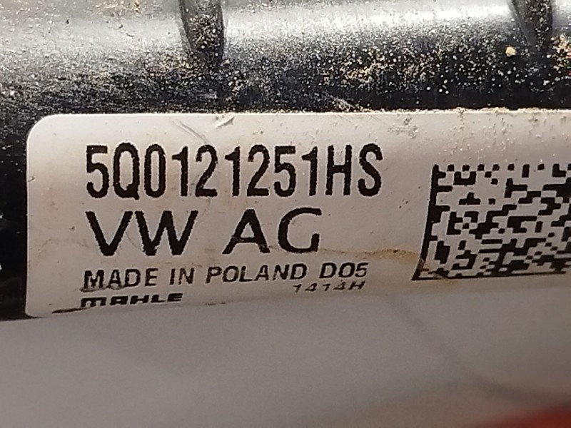 Recambio de radiador agua para seat leon (kl1, klg) 1.0 tsi mild hybrid referencia OEM IAM 5Q0121251HS  