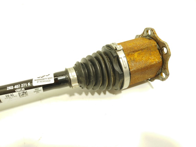 Recambio de transmision delantera izquierda para seat leon (kl1, klg) 1.0 tsi mild hybrid referencia OEM IAM 2K0407271K  