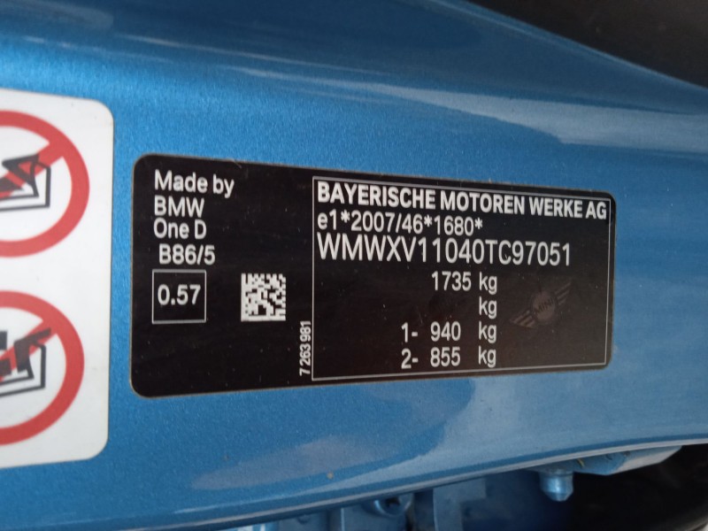 mini mini (f55) del año 2018