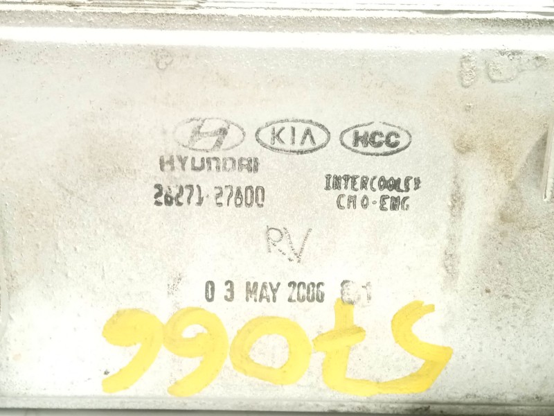 Recambio de intercooler para hyundai santa fé ii (cm) 2.2 crdi gls 4x4 referencia OEM IAM 2827127800 2827127600 