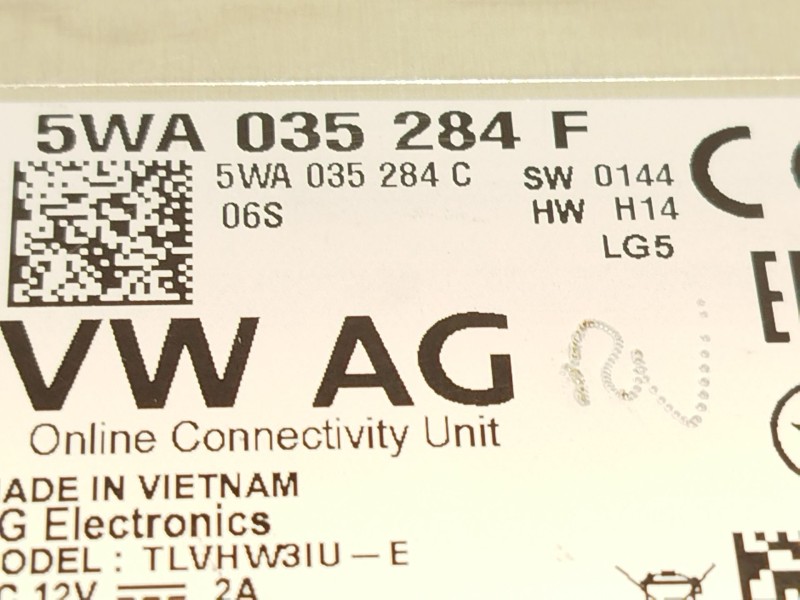 Recambio de modulo electronico para seat leon (kl1, klg) 1.0 tsi mild hybrid referencia OEM IAM 5WA035284F 5WA035284C 