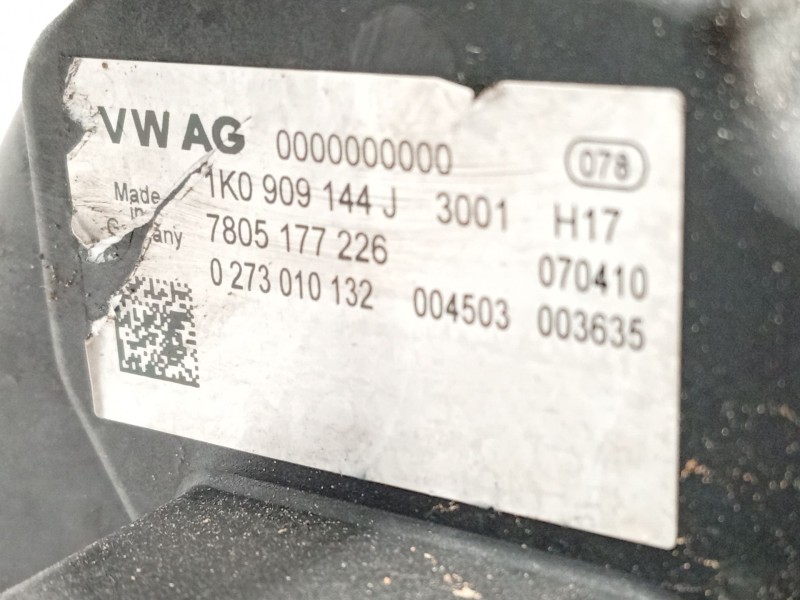 Recambio de cremallera direccion para seat leon (1p1) 1.6 tdi referencia OEM IAM 1K1423051ED 1K0909144J 1K1423055M