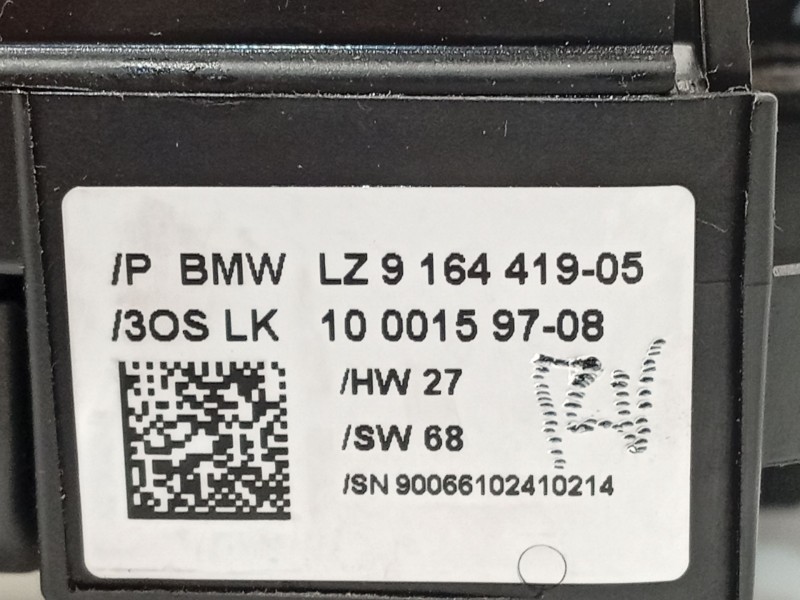 Recambio de mando intermitentes para bmw x5 (e70) xdrive 40 d referencia OEM IAM 9164419 61319164419 