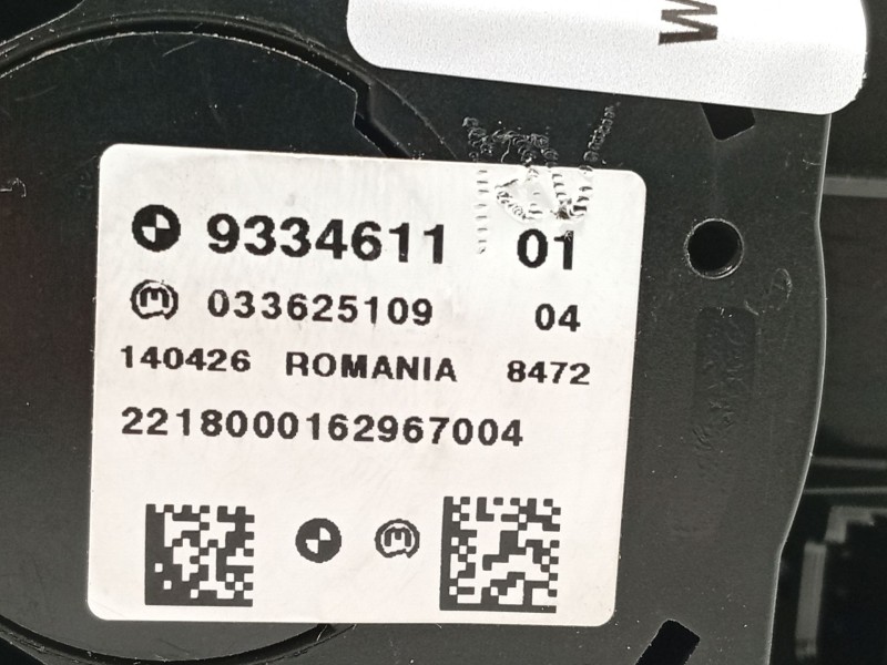 Recambio de mando multifuncion para bmw x5 (e70) xdrive 40 d referencia OEM IAM 9334611 65829334611 033625109