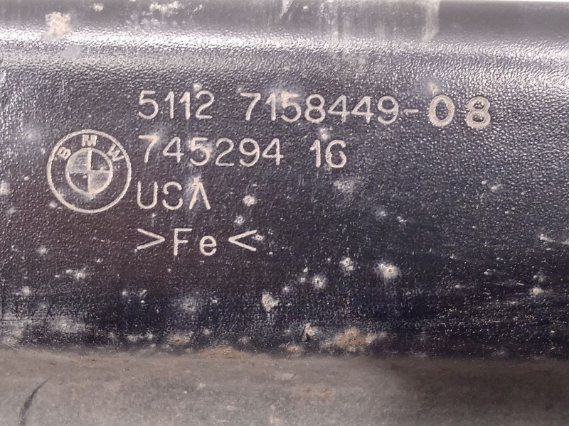 Recambio de refuerzo paragolpes trasero para bmw x5 (e70) xdrive 40 d referencia OEM IAM 51127158449  