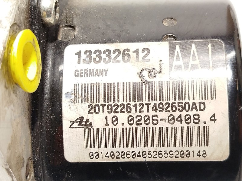Recambio de abs para opel astra j (p10) 1.7 cdti (68) referencia OEM IAM 13332612 28560040033 10020604084