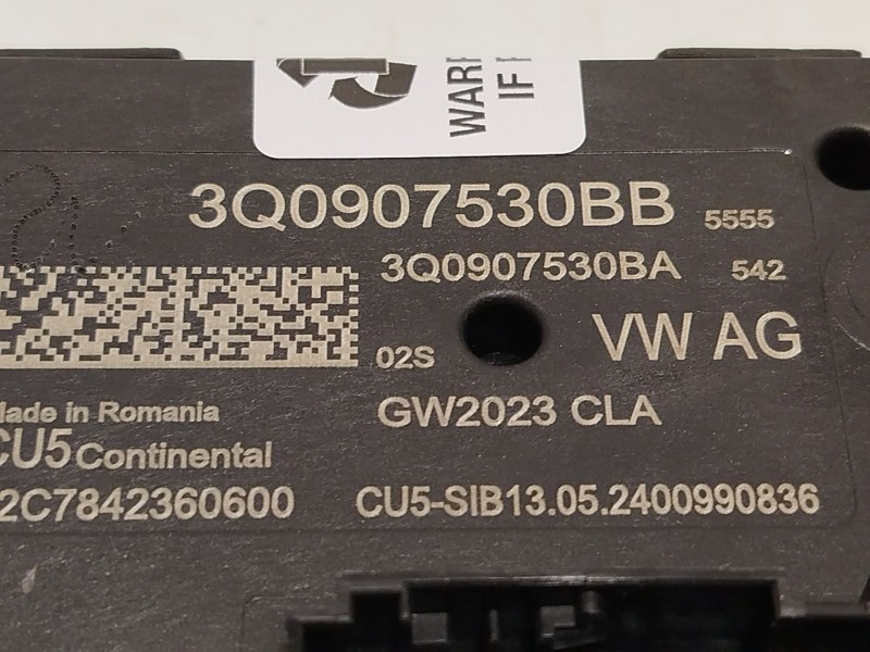 Recambio de modulo electronico para seat arona (kj7, kjp) 1.0 tsi referencia OEM IAM 3Q0907530BB 3Q0907530BA A2C7842360600