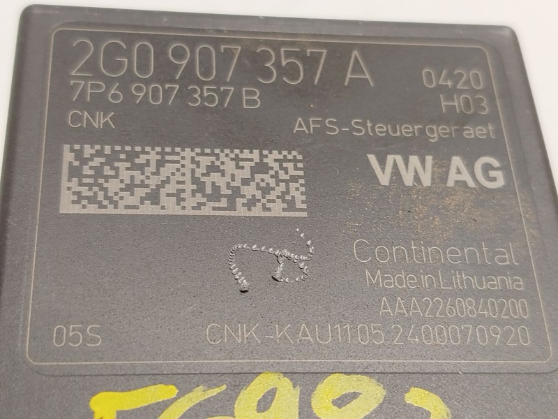 Recambio de modulo electronico para seat arona (kj7, kjp) 1.0 tsi referencia OEM IAM 2G0907357A 7P6907357B AAA22608402