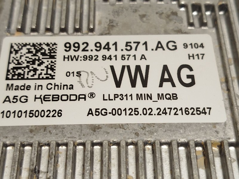 Recambio de centralita led izquierda para seat arona (kj7, kjp) 1.0 tsi referencia OEM IAM 992941571AG  