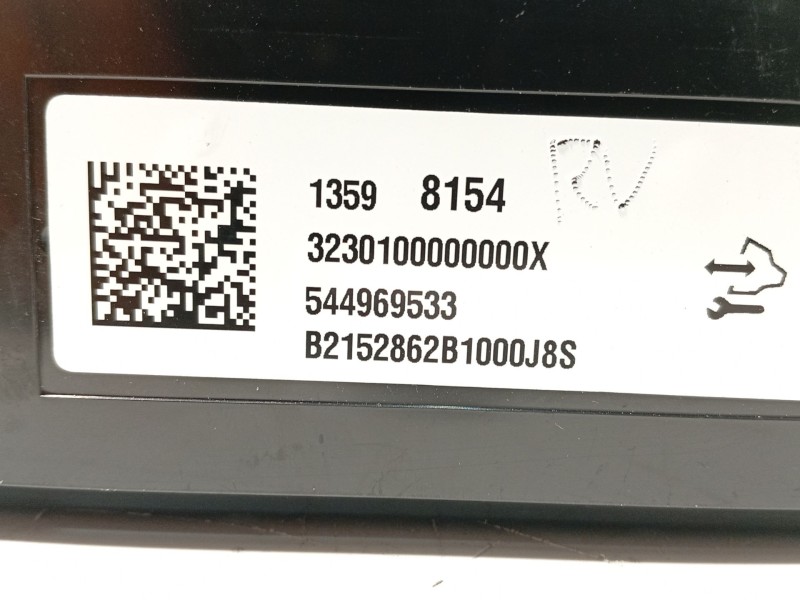 Recambio de modulo electronico para opel astra k (b16) 1.6 cdti (68) referencia OEM IAM 13598154  544969533