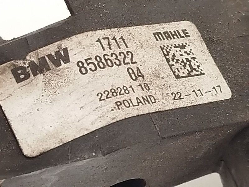 Recambio de radiador agua para mini mini (f55) one d referencia OEM IAM 17118586322  