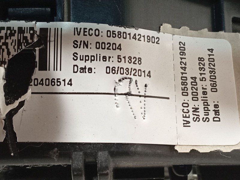 Recambio de airbag delantero izquierdo para iveco daily vi furgoneta 33s15, 35s15, 35c15 referencia OEM IAM 5801421902  