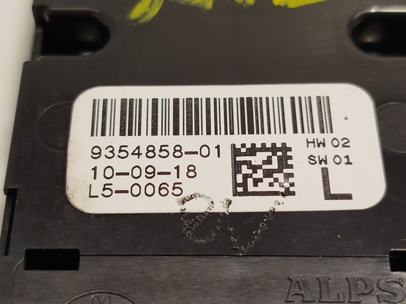 Recambio de mando elevalunas delantero izquierdo para mini mini (f55) one d referencia OEM IAM 9354858 61319354858 