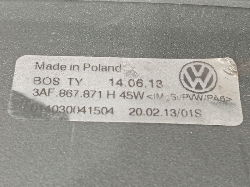 Recambio de bandeja trasera para volkswagen passat b7 variant (365) 2.0 tdi referencia OEM IAM 3AF867871H 3AF867871H45W 