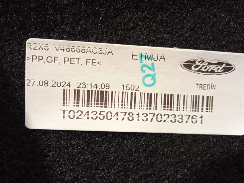 Recambio de bandeja trasera para ford tourneo courier 1.0 ecoboost referencia OEM IAM R2X6V46668AC3JA6 2751344 