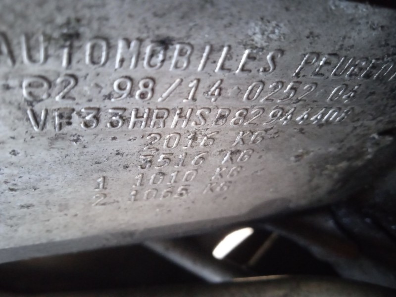 peugeot 307 break (3e) del año 2003