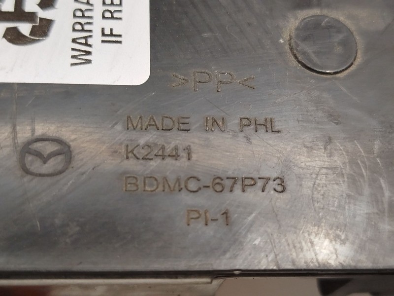 Recambio de modulo electronico para mazda 3 hatchback (bp) skyactiv-x m hybrid referencia OEM IAM BDMC67P73  