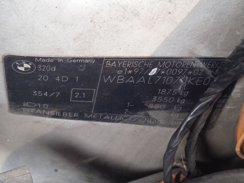 bmw 3 (e46) del año 1998