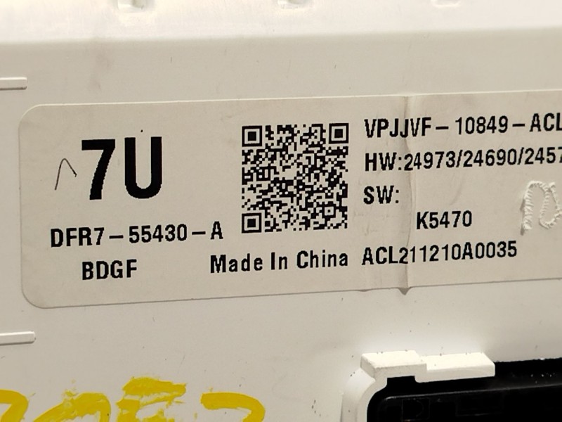 Recambio de cuadro instrumentos para mazda 3 hatchback (bp) skyactiv-x m hybrid referencia OEM IAM DFR755430A  