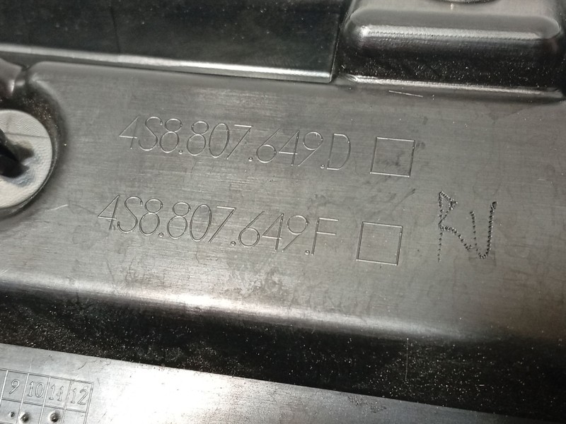 Recambio de moldura para audi r8 (4s3, 4sp) 5.2 fsi quattro referencia OEM IAM 4S8807649F 4S8807649FGRU 