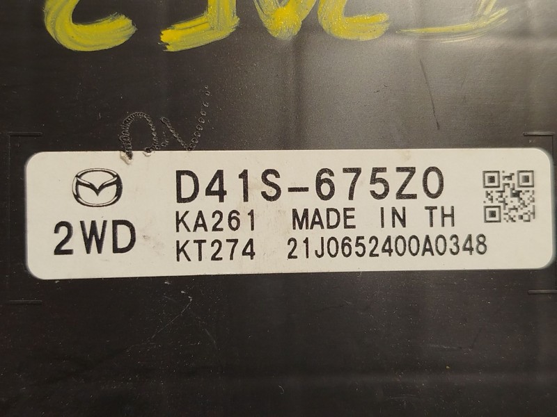Recambio de modulo electronico para mazda 3 hatchback (bp) skyactiv-x m hybrid referencia OEM IAM D41S675Z0  
