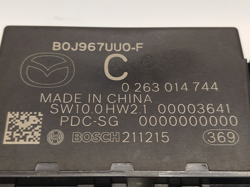 Recambio de modulo electronico para mazda 3 hatchback (bp) skyactiv-x m hybrid referencia OEM IAM B0J967UU0F  0263014744