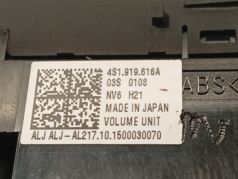 Recambio de mando multifuncion para audi r8 (4s3, 4sp) 5.2 fsi quattro referencia OEM IAM 4S1919616A  