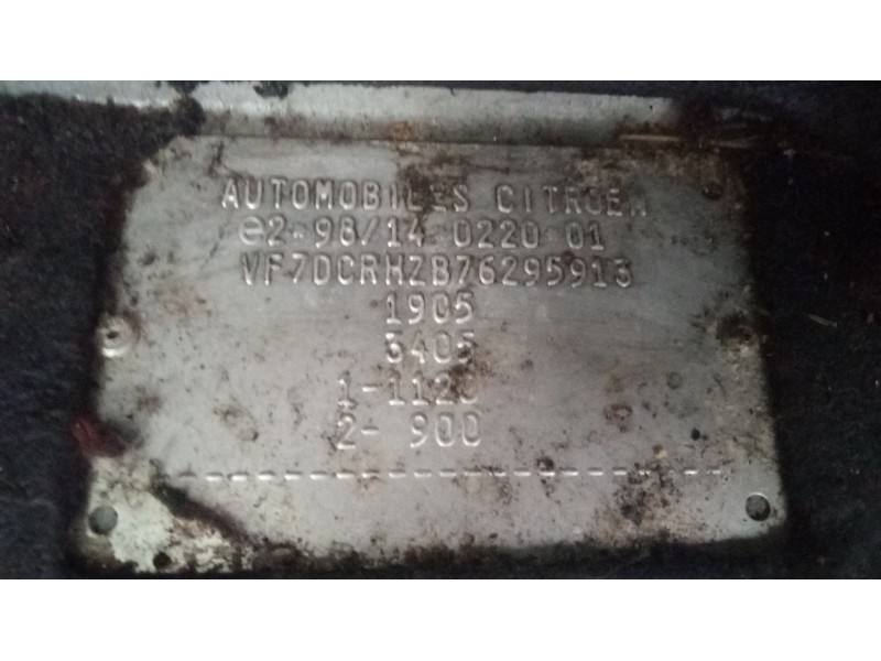 citroën c5 i (dc_) del año 2002