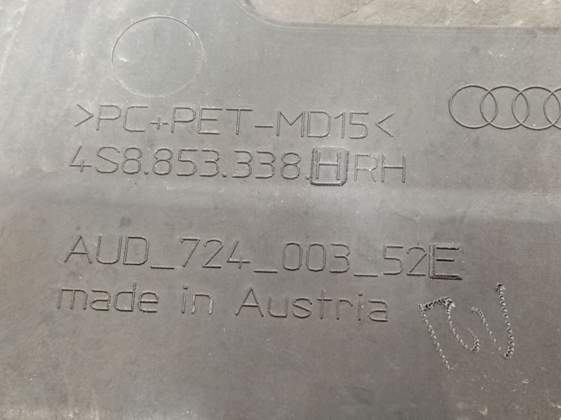 Recambio de moldura para audi r8 (4s3, 4sp) 5.2 fsi quattro referencia OEM IAM 4S8853338H  