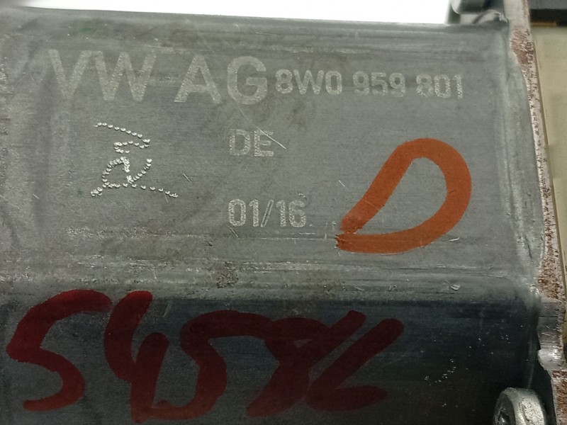 Recambio de elevalunas delantero derecho para audi r8 (4s3, 4sp) 5.2 fsi quattro referencia OEM IAM 4S8837462B 8W0959801 