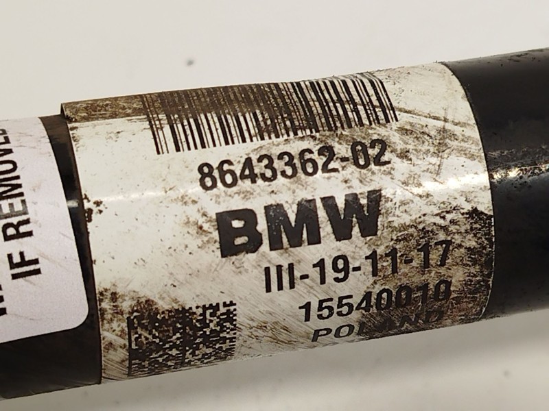 Recambio de transmision delantera derecha para mini mini (f55) one d referencia OEM IAM 8643362 31608643362 