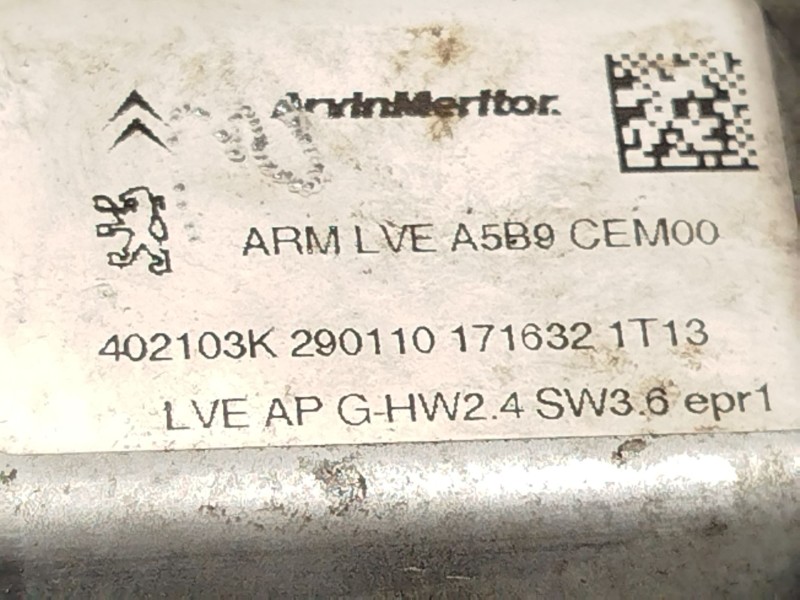 Recambio de elevalunas delantero izquierdo para peugeot partner furgoneta/monovolumen 1.6 hdi 16v referencia OEM IAM 9672946680 