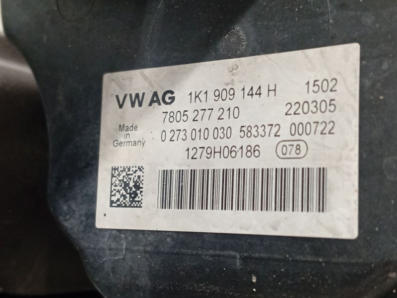 Recambio de cremallera direccion para seat altea (5p1) 1.9 tdi referencia OEM IAM 1K1423051BN 1K1423055M 1K1909144H