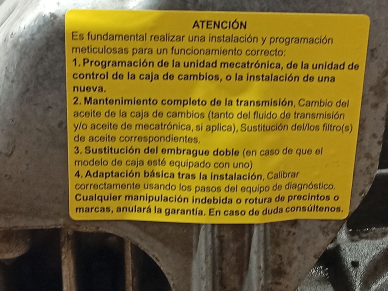 Recambio de caja cambios para audi r8 (4s3, 4sp) 5.2 fsi quattro referencia OEM IAM RZZ 0BZ300041C001 0BZ300045M