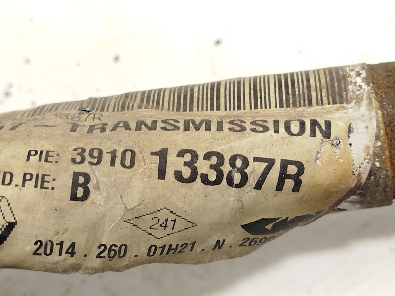 Recambio de transmision delantera izquierda para renault scénic iii (jz0/1_) 1.2 tce referencia OEM IAM 391013387R  