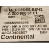 Recambio de modulo electronico para mercedes-benz clase clk (w207) cabrio e 220 bluetec (207.401) referencia OEM IAM A0009003101