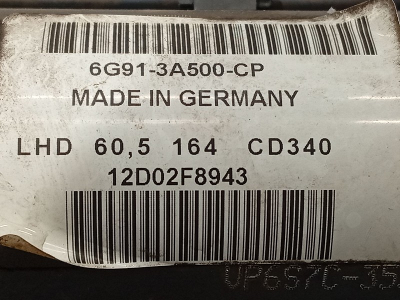 Recambio de cremallera direccion para ford s-max (wa6) 2.0 tdci referencia OEM IAM 6G913A500CP 1789439 
