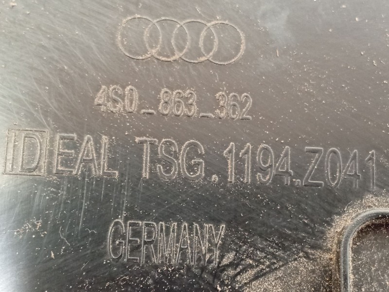 Recambio de tapizado maletero para audi r8 (4s3, 4sp) 5.2 fsi quattro referencia OEM IAM 4S0863362 4S0863362CA9 