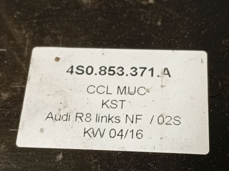 Recambio de moldura para audi r8 (4s3, 4sp) 5.2 fsi quattro referencia OEM IAM 4S0853371A  