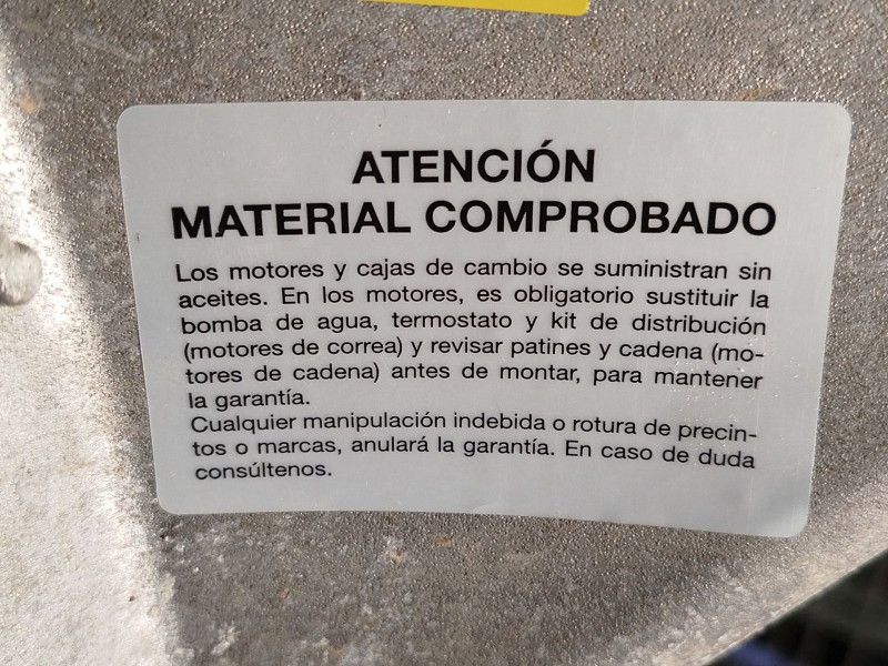 Recambio de motor completo para ford tourneo courier 1.0 ecoboost referencia OEM IAM B7NB  