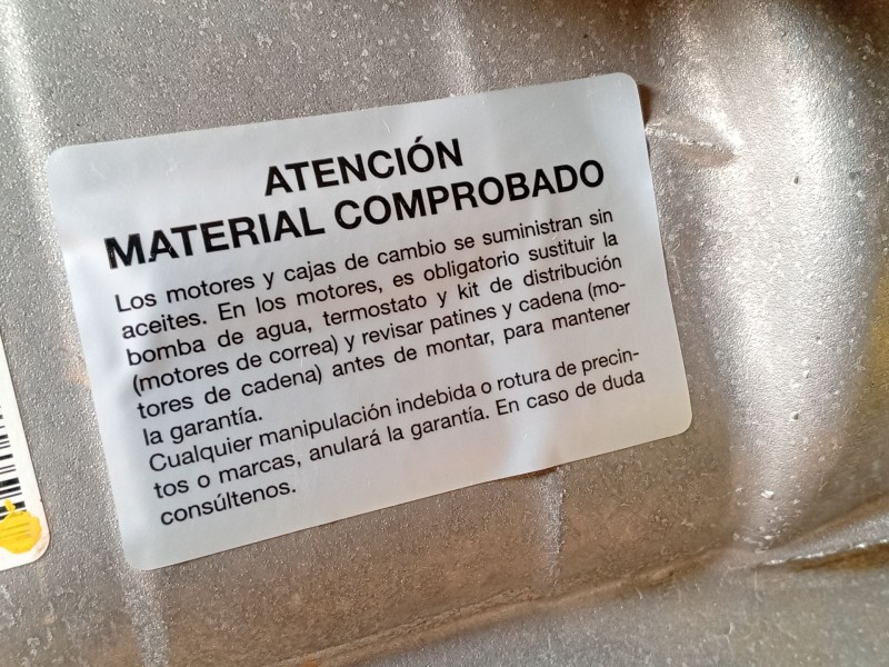 Recambio de caja cambios para ford tourneo courier 1.0 ecoboost referencia OEM IAM R2XR7002DAA 2661661 