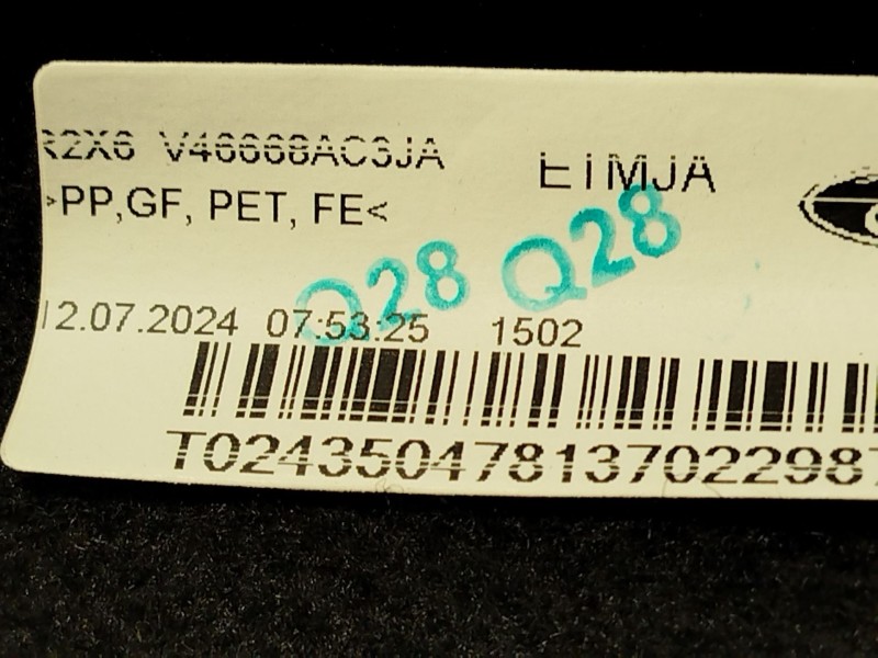 Recambio de bandeja trasera para ford tourneo courier 1.0 ecoboost referencia OEM IAM R2X6V46668AC3JA 2751344 