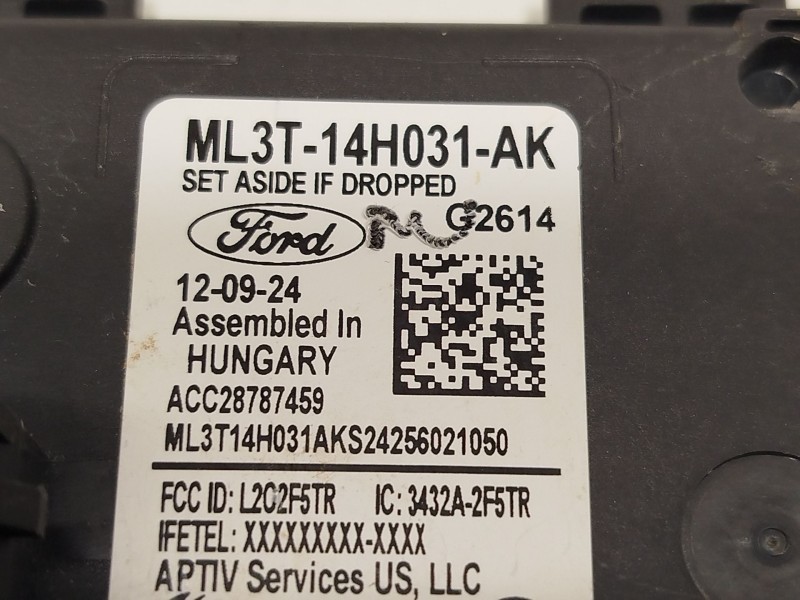 Recambio de modulo electronico para ford tourneo courier 1.0 ecoboost referencia OEM IAM ML3T14H031AK 2657693 ACC28787459