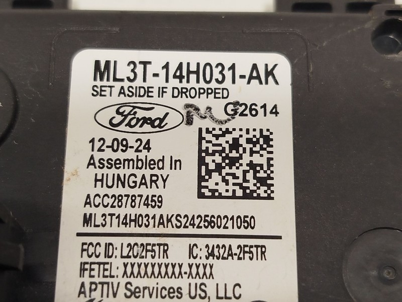 Recambio de modulo electronico para ford tourneo courier 1.0 ecoboost referencia OEM IAM ML3T14H031AK 2657693 ACC28787459