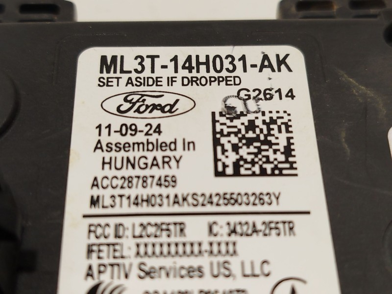 Recambio de modulo electronico para ford tourneo courier 1.0 ecoboost referencia OEM IAM ML3T14H031AK 2657693 ACC28787459