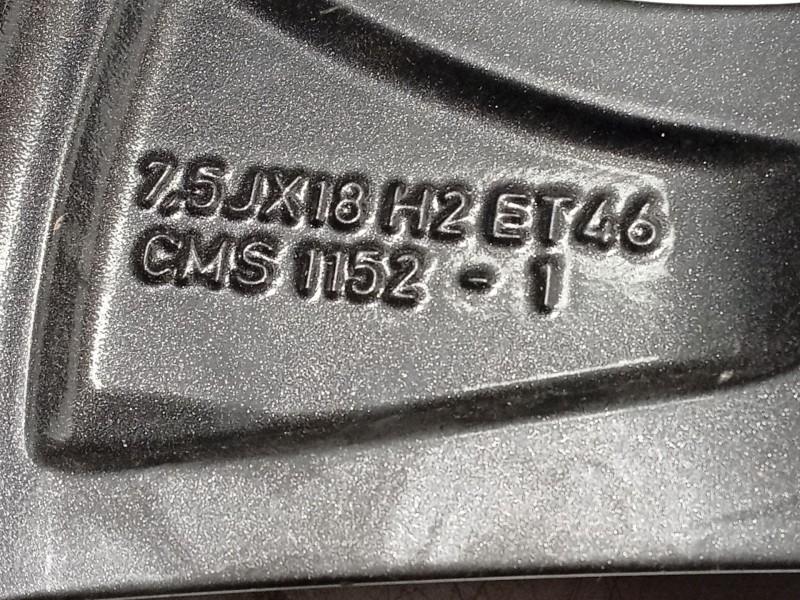 Recambio de llanta para cupra leon sportstourer (kl8, ku8, kud) 1.5 etsi referencia OEM IAM 5FA601025H 5FA601025H1OV 