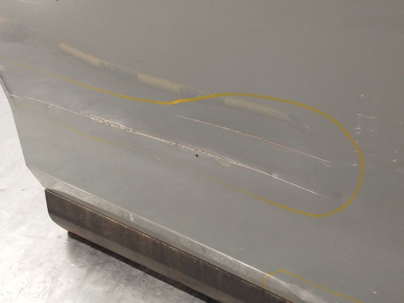 Recambio de puerta delantera derecha para ford tourneo courier 1.0 ecoboost referencia OEM IAM 2817953 PR2X6V20124AB 