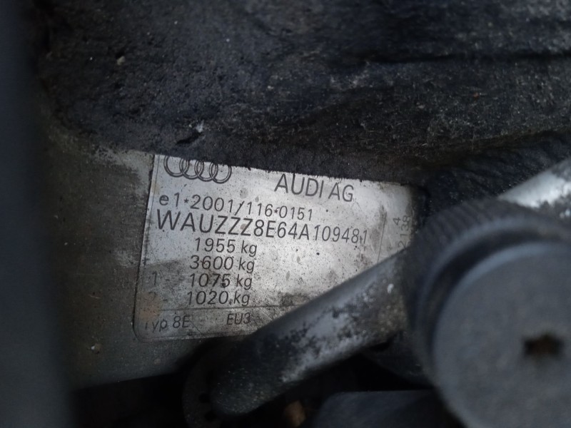 audi a4 b7 (8ec) del año 2003